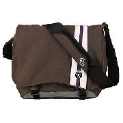 Crumpler Little Pimp Laptop Bag, Grey/White