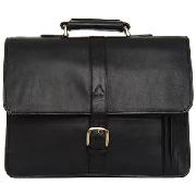 Hidesign Brighton Folio Briefcase, Black