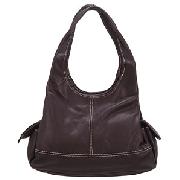 John Lewis Large Hobo Bag, Black