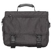 John Lewis Large Messenger Bag, Black