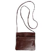 John Lewis Mini Across Body Bag, Chocolate