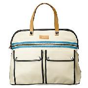 Orla Kiely Small Weekend Bag, Cream