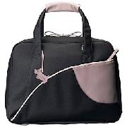 Radley Business Bag, Black and Plum