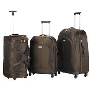 Samsonite X'lon Expanding Trolley Cases and Duffle Bags, Chocolate