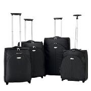 Samsonite X'lon Expanding Trolley Cases, Black