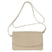 Tula Office Flapover Shoulder Bag, Small, Ivory