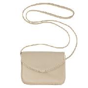 Tula Office Mini Flap-Over Across Body Bag, Ivory