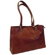 Chiarugi Leather Classic Handbag