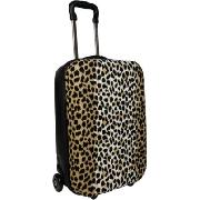 Hideo Wakamatsu Frontier Ii 51cm Upright Leopard Print Trolley