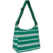 Oioi Nautical Stripe Green Hobo