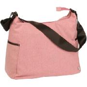 Oioi Pink Herringbone Tweed Hobo