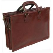 Pellevera Leather Briefcase Portfolio