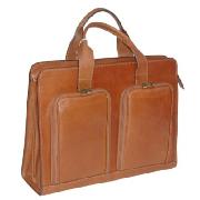 Pellevera Leather Shoulder Tote