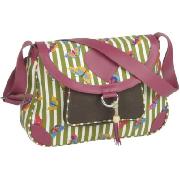 Pink Lining Small Nappy Bag (Butterfly)