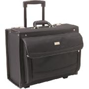 U.S. Luggage Ballistic-Look Rolling Computer/Catalog Case