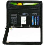 Falcon A4 Zipped Folio with Ring Binder