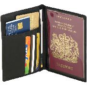 Falcon Genuine Leather Passport Wallet