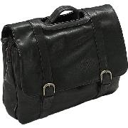 Falcon Soft Durabuck Flapover Briefcase