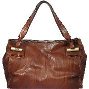 Tentazicue Due Genuine Leather Handbag