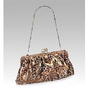 Autograph Glitter Animal Print Bag