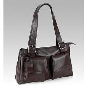 Autograph Pure Leather Twin Pocket Bag