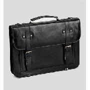 Collezione Satchel Style Leather Briefcase