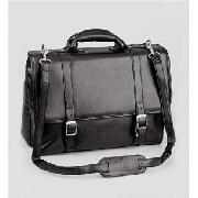 Double Buckle Briefcase