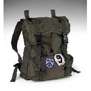 Older Boys' Khaki Badge Rucksack