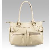 Side Buckle Tote Bag