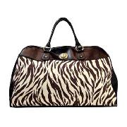 Fiorelli - Black and White Zebra Print Flight Bag