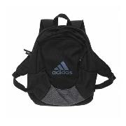 Adidas - Black 'Blue Logo' Rucksack