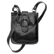 Debenhams Collection - Black Buckle Cross Body Bag