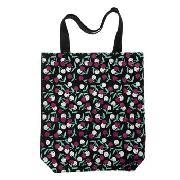 Pineapple - Black Cherry Print Bag