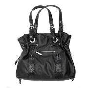 John by John Richmond - Black Drawstring Shoulder Bag