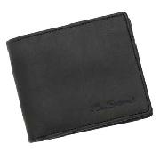 Ben Sherman - Black Embossed Wallet