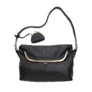 Betty Jackson.Black - Black Flap Over Frame Bag