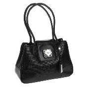 J by Jasper Conran - Black Interweave Shoulder Bag