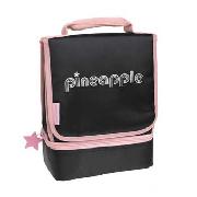Pineapple - Black Lunch Bag