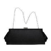 J by Jasper Conran - Black Silk Clutch Bag