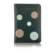 Radley - Black Spotted Passport Cover