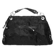 John by John Richmond - Black Super Slinky Chain Mail Bag