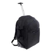 Maine New England - Black Wheeled Rucksack