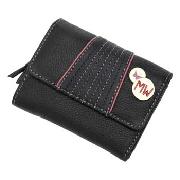 Butterfly by Matthew Williamson - Black with Bright Stitch Purse