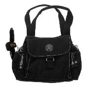 Kipling - Black with White Stitching Grab Bag