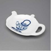 Debenhams - Blue and White Tea Bag Holder