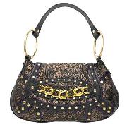 Star by Julien Macdonald - Bronze Embossed Shoulder Bag