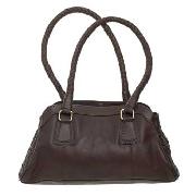 Rocha.John Rocha - Brown Small Woven Tote Bag