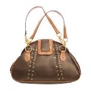 Star by Julien Macdonald - Brown Studded Dome Shoulder Bag