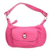 Red Herring - Cerise Large Button Mini Bag