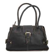 Debenhams Collection - Chocolate Buckle Tote Bag